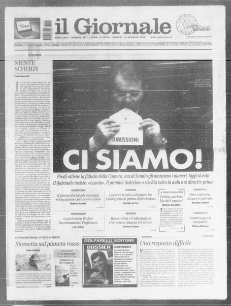 Il giornale : quotidiano del mattino